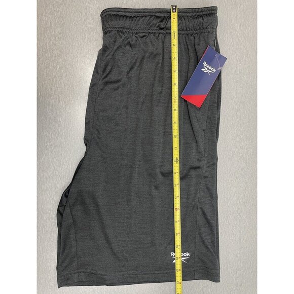 REEBOK MEN'S BLACK HEATHER CRUZ SHORT SIZE XL - Picture 5 of 12